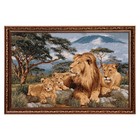 Гобеленовая картина "Африканские львы" 77х50 см - Фото 9