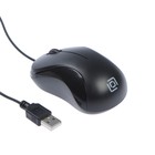 Мышь Oklick 115S, проводная, оптическая, 800 dpi, USB, черная - Фото 1