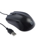 Мышь Oklick 225M, проводная, оптическая, 1200 dpi, USB, черная - Фото 1