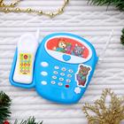 Телефон стационарный «Весёлого Нового года», звуковой эффект, МИКС - Фото 4