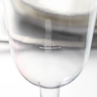 Бокал пластиковый одноразовый для вина, 200 мл, цвет прозрачный - Фото 4