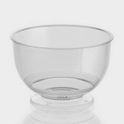 Креманка одноразовая для фуршета «Кристалл», 200 мл, пластик, прозрачная - Фото 4