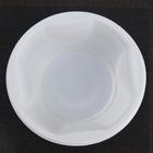 Тарелка пластиковая одноразовая суповая, 600 мл, цвет белый - Фото 3