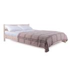 Двуспальная кровать «Кантри», 1400×2000, массив сосны, без покрытия - Фото 1