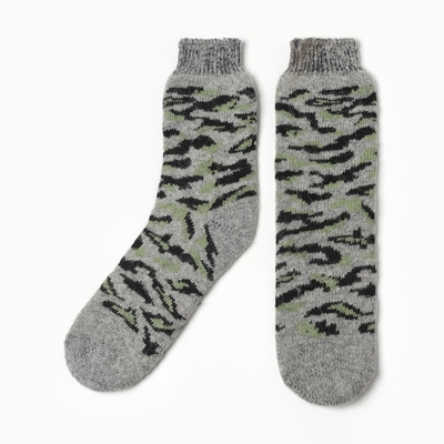 Носки мужские шерстяные «Камуфляж», МИКС, размер 25