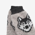 Носки мужские шерстяные "Сибирский волк", цвет серый, размер 25 - Фото 2