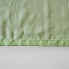Тюль, размер 150х260 см, тиснение листья, цвет светло-зелёный, вуаль - Фото 7