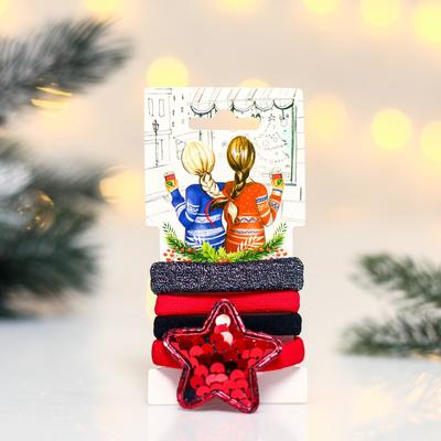 Резинки для волос "Подружки", 4 шт.