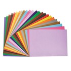 Набор для детского творчества А4, 24 листа "Золушка": 12 листов цветной картон, 12 листов цветная бумага, 12 цветов - фото 8482866