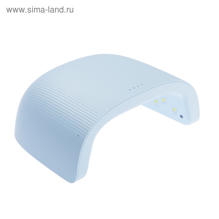 Лампа для гель-лака TNL Sunrise, UV/LED, 48 Вт, 18 диодов, таймер 30/60/90 сек, голубая - Фото 1