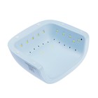 Лампа для гель-лака TNL Sunrise, UV/LED, 48 Вт, 18 диодов, таймер 30/60/90 сек, голубая - Фото 3