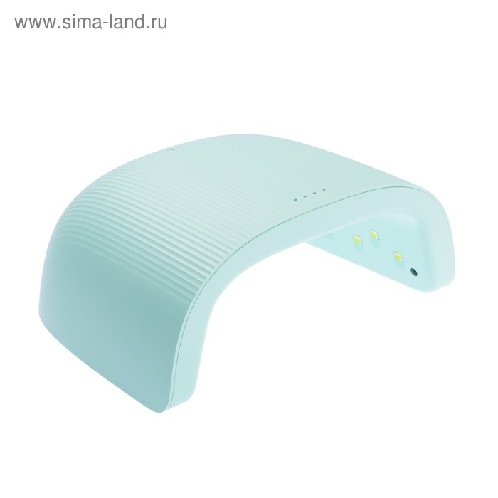 Лампа для гель-лака TNL Sunrise, UV/LED, 48 Вт, 18 диодов, таймер 30/60/90 сек, зеленая - Фото 1