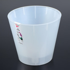 Кашпо для цветов «Фиджи», 5 л, d=23 см, прозрачное - Фото 1