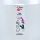 Кашпо для цветов «Фиджи», 5 л, цвет белый перламутр - Фото 2