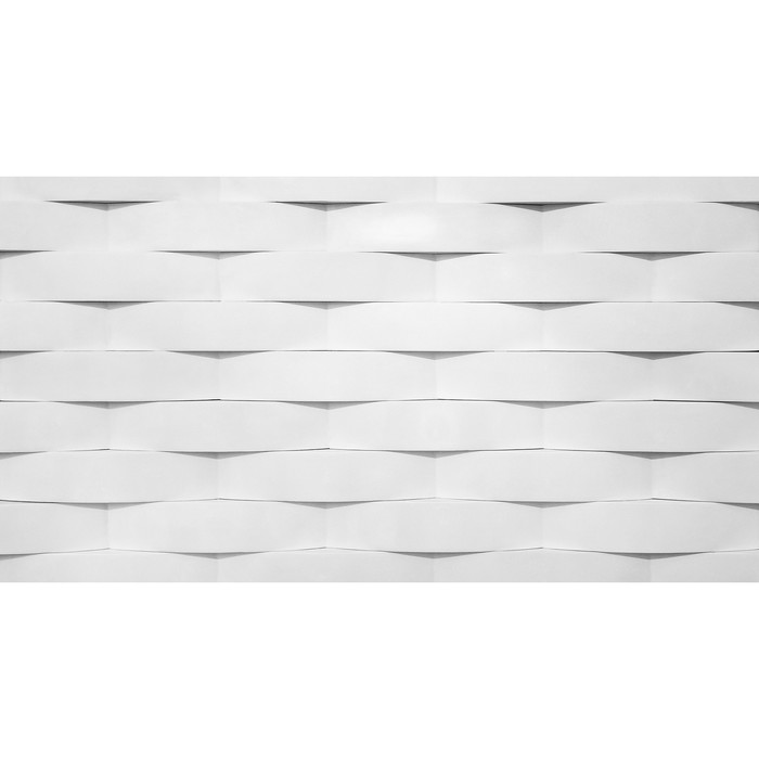 Гипсовая плитка «Париж», 0,40 кв.м, цвет белый