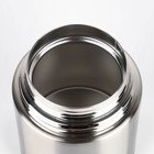 Термос для еды Мастер К, 800 мл, 16.5×11 см, нержавеющая сталь, чёрный, серебристый - Фото 5