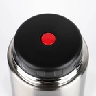 Термос для еды Мастер К, 800 мл, 16.5×11 см, нержавеющая сталь, чёрный, серебристый - Фото 6