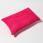 Подушка дорожная, надувная, 24 × 37 см, цвет МИКС - Фото 3