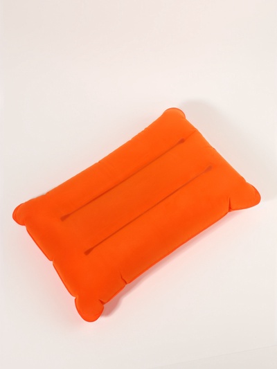 Подушка надувная, дорожная, 42×30 см, МИКС