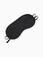 Маска для сна, двойная резинка, 18×8.5 см, чёрная - Фото 1