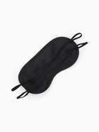 Маска для сна, двойная резинка, 18×8.5 см, чёрная - Фото 2