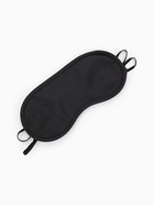 Маска для сна, двойная резинка, 18×8.5 см, чёрная - Фото 2