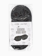 Маска для сна, двойная резинка, 18×8.5 см, чёрная - Фото 4