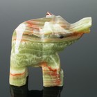 Сувенир «Слон», 6,3 см, оникс - Фото 2