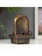 Фонтан настольный «Ганеша с книгой у водопада», от сети, 20×12.5×12.5 см 4444857