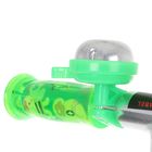 Самокат детский SCOOTER, амортизатор, цвет зелёный - Фото 3