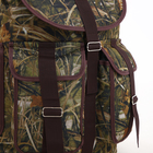 Рюкзак туристический, 55 л, отдел на шнурке, 4 наружных кармана, цвет хаки - Фото 7