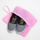 Мешок для обуви "Лето"  Розовый - Фото 2