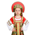 Русский народный костюм «Рябинушка» для девочки, р. 38, рост 146 см - фото 115972193