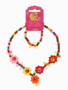 Набор детских украшений Выбражулька «Весёлые цветы ромашки», 2 предмета: кулон, браслет d=5 см - Фото 8