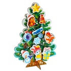 Головоломка новогодняя с липучками «Наряди ёлочку» - Фото 2