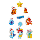 Головоломка новогодняя с липучками «Наряди ёлочку» - Фото 8