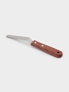 Кондитерская лопатка - палетка, изогнутая, 19 см, рабочая часть 10 см, для блинов, коричневая - Фото 2