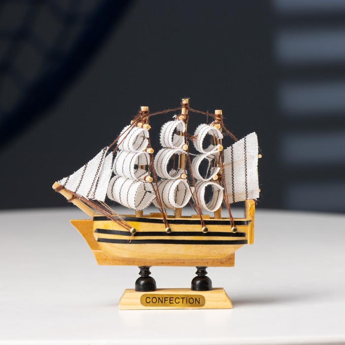 Корабль сувенирный малый «Ла Фудр», 3×10×10 см