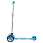 Самокат стальной TROLY OT-033, три колеса PU, d=125 и 80 мм, цвет синий, до 40 кг - Фото 4