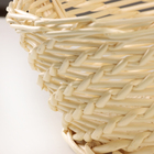 Набор корзин плетёных 3 шт., ива натуральная - Фото 6