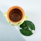 Горшки для запекания Борисовская керамика «Классика», 500 мл, набор 4 шт., зелёные - Фото 4