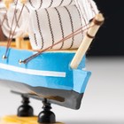 Корабль сувенирный малый «Морской оркестр», 3×13,5×15,5 см - Фото 2
