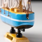 Корабль сувенирный малый «Морской оркестр», 3×13,5×15,5 см - Фото 3