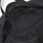 Сумка дорожная, складная в косметичку, отдел на молнии, наружный карман, длинный ремень, цвет чёрный - фото 25403617