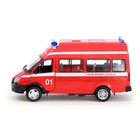 Машина инерционная «Пожарная охрана», масштаб 1:29, свет и звук - фото 25524301