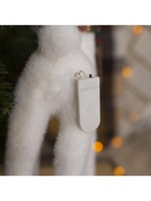 Фигура световая "Белый олень", 18 LED, 30х16х9 см, фиксинг, от батар., Т/БЕЛЫЙ - фото 809270349