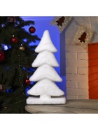 Светодиодная фигура «Ёлочка» 22×40×12 см, флок, батарейки ААх2 (не в комплекте), свечение тёплое белое 4357016 Светодиодная фигура «Ёлочка» 22×40×12 см, флок, батарейки ААх2 (не в комплекте), свечение тёплое белое 4357016