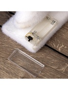 Светодиодная фигура «Ёлочка» 22×40×12 см, флок, батарейки ААх2 (не в комплекте), свечение тёплое белое 4357016 Светодиодная фигура «Ёлочка» 22×40×12 см, флок, батарейки ААх2 (не в комплекте), свечение тёплое белое 4357016