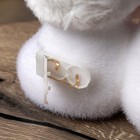 Светодиодная фигура «Снеговики» 22 × 22 × 12 см, флок, батарейки CR2032х2 (не в комплекте), свечение тёплое белое - Фото 4