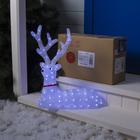 Светодиодная фигура «Олень благородный» 80×76×30 см, акрил, 176 LED, 8 режимов, 24 В, свечение белое - Фото 4